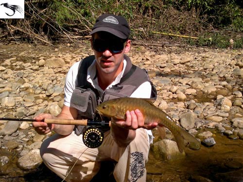 River fishing in Thailand.