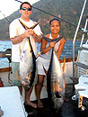 A nice double of Yellowfin Tuna.