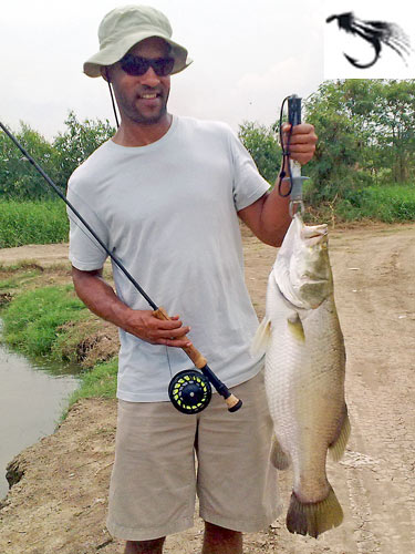 Fly-fishing for Barramundi