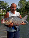 Giant Siamese Carp from Bungsam Lan.