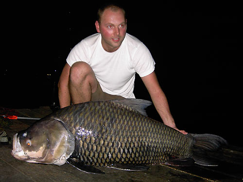 Giant Siamese Carp from Bungsam Lan.