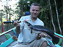 Giant Snakehead jungle fishing.