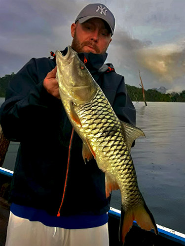 Hampala Barb Jungle fishing Thailand.