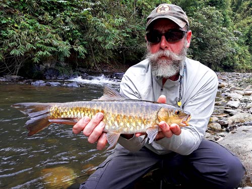 Khao Sok fly fishing.