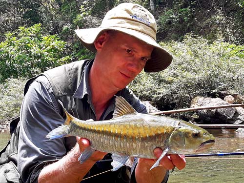 Mahseer fishing.