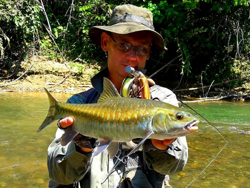 Jungle fishing Thailand