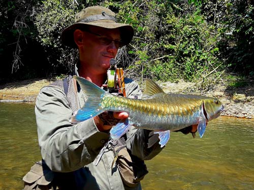 Mahseer fly-fishing