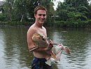 Giant Mekong Catfish in Bangkok.