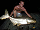 Michael with a Catfish.