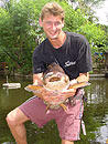 A smiling Striped Catfish.