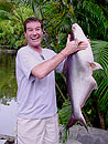 Proud angler with a his Catfish.