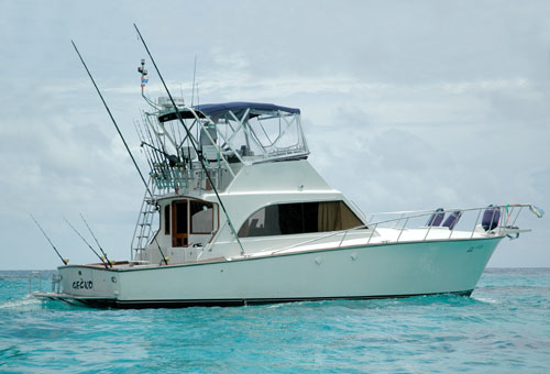 Our Sportfishing Boat, MV Gecko - Fishing Khao Lak