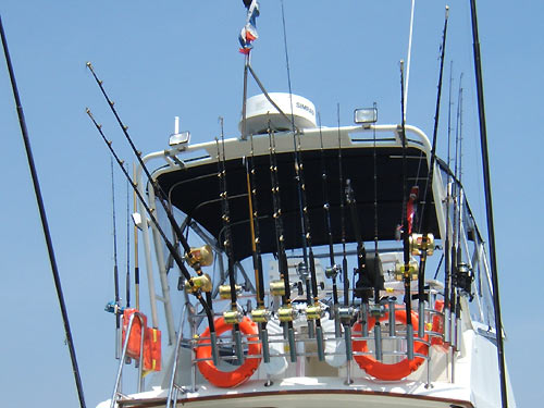 Fishing equipment onboard Gecko.