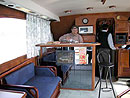 The salon onboard MV Gecko.