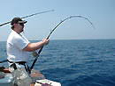 Bottom fishing at the Andaman Islands.