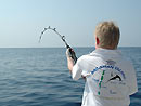 Bottom fishing at the Andaman Islands.