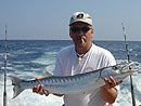 Barracuda caught near Phuket.