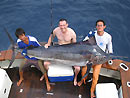 Jim Hayes with a nice Black Marlin.