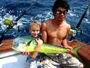 Young angler with Dorado.