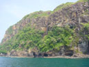 The waterfall at Ko Rok - Thailand.