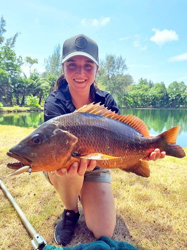 A nice Mangrove Jack.