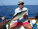 Rainbow Runner on fly.