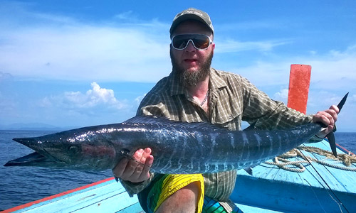 Wahoo from Khao Lak.