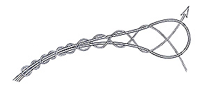 Albright Knot Step 4