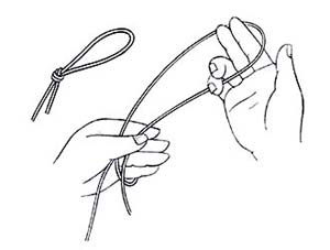 Bimini Twist Step 1