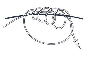 Double Uni Knot Step 3