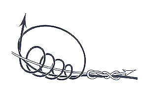 Double Uni Knot Step 4