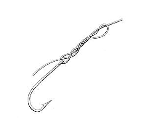 Locked Half Blood Knot Step 3