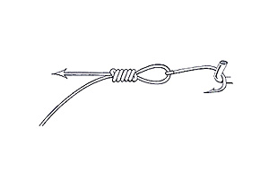 Nail Knot with Loop Step 7