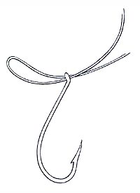 Palomar Knot Step 1