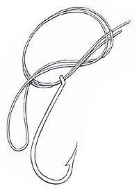 Palomar Knot Step 2
