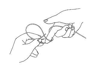 Penny Knot Step 2