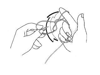 Penny Knot Step 4