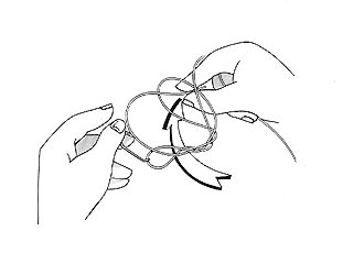 Penny Knot Step 6