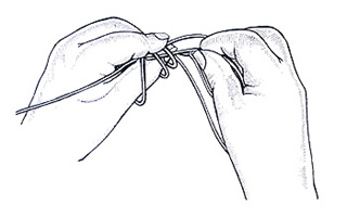 Thumb Knot Step 4