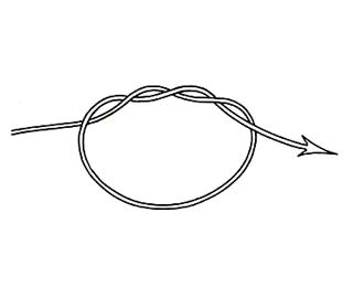 Tippet & Leader Knot Step 1