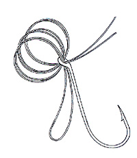 Triple Palomar Knot Step 2