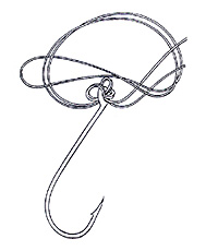 Triple Palomar Knot Step 3