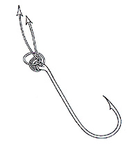Triple Palomar Knot Step 5