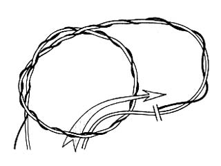Twisted Leader Knot Step 2