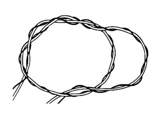 Twisted Leader Knot Step 3