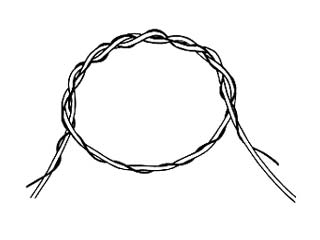 Twisted Leader Knot Step 4